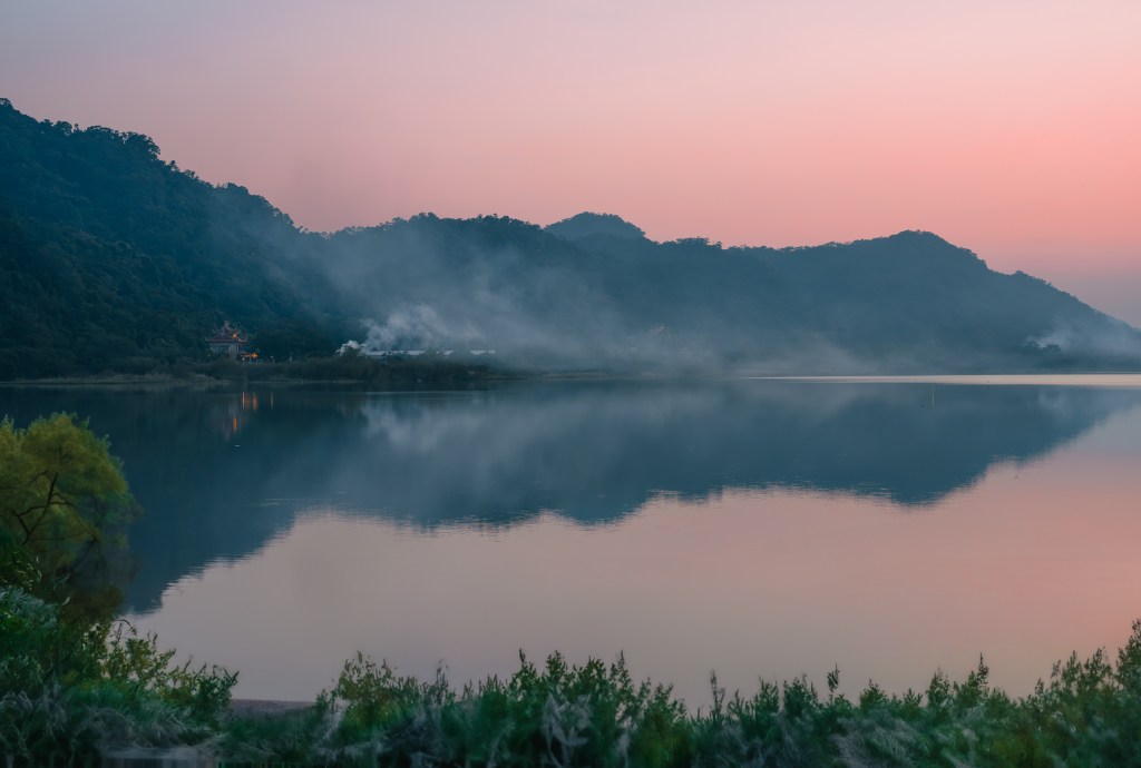 鶯歌山水步道：一幅活生生的山水畫